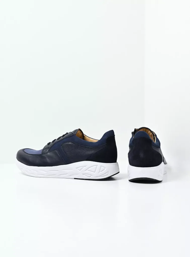 Wolky Sneakers 05725 Bounce Men S2F 90820 denim combi stretch leer