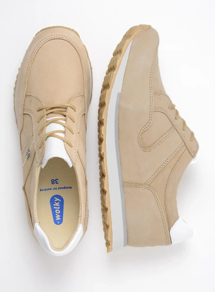 Wolky Sneakers 05804 e-Walk 10391 beige nubuck