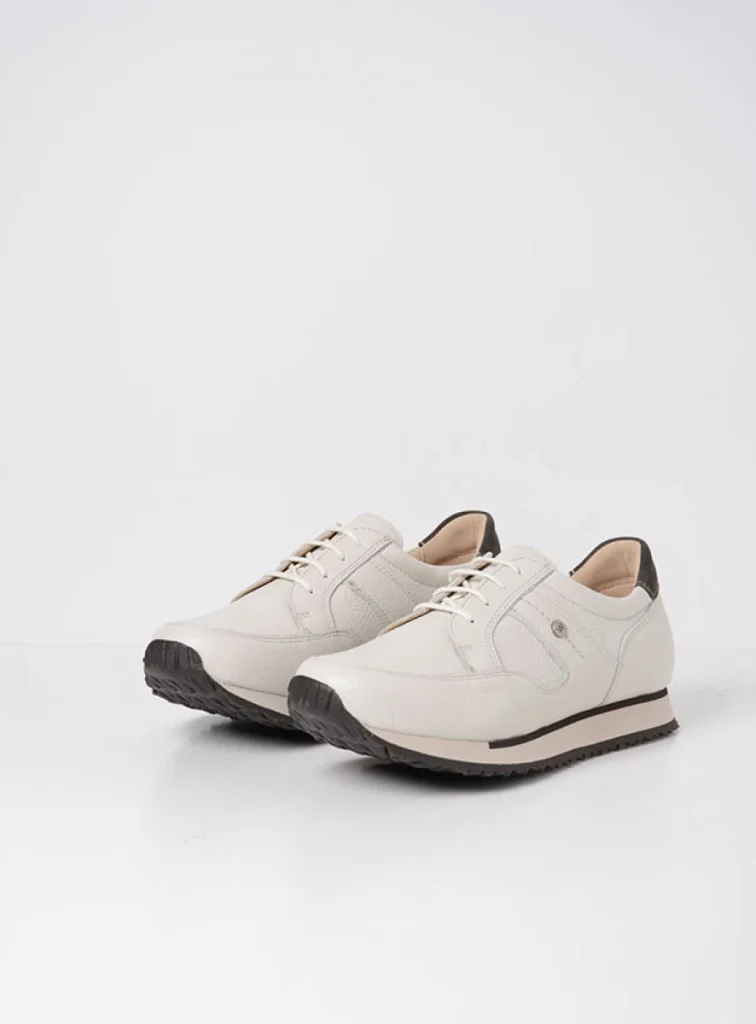 Wolky Sneakers 05804 e-Walk 90114 wit combi leer