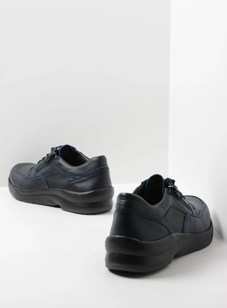 Wolky Veterschoenen 05890 Ozark 24800 blauw leer