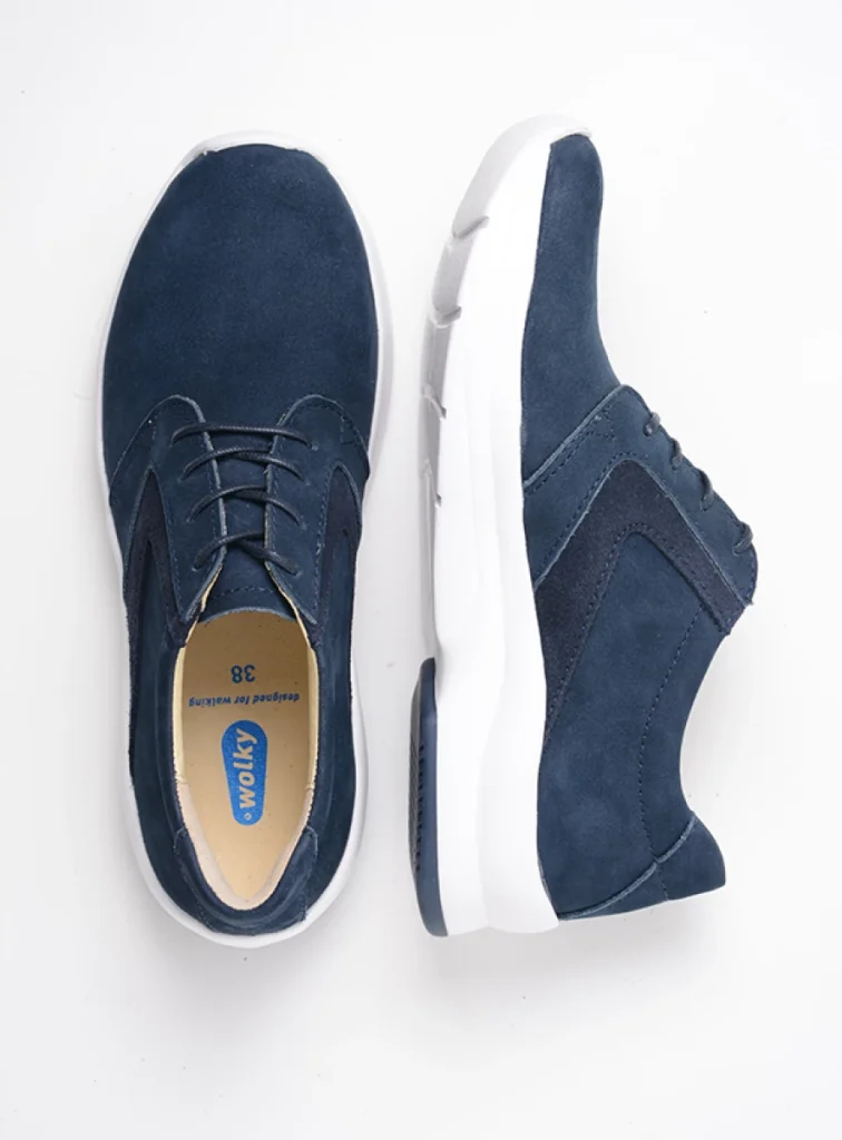 Wolky Sneakers 05895 Omaha HV 11820 denim nubuck