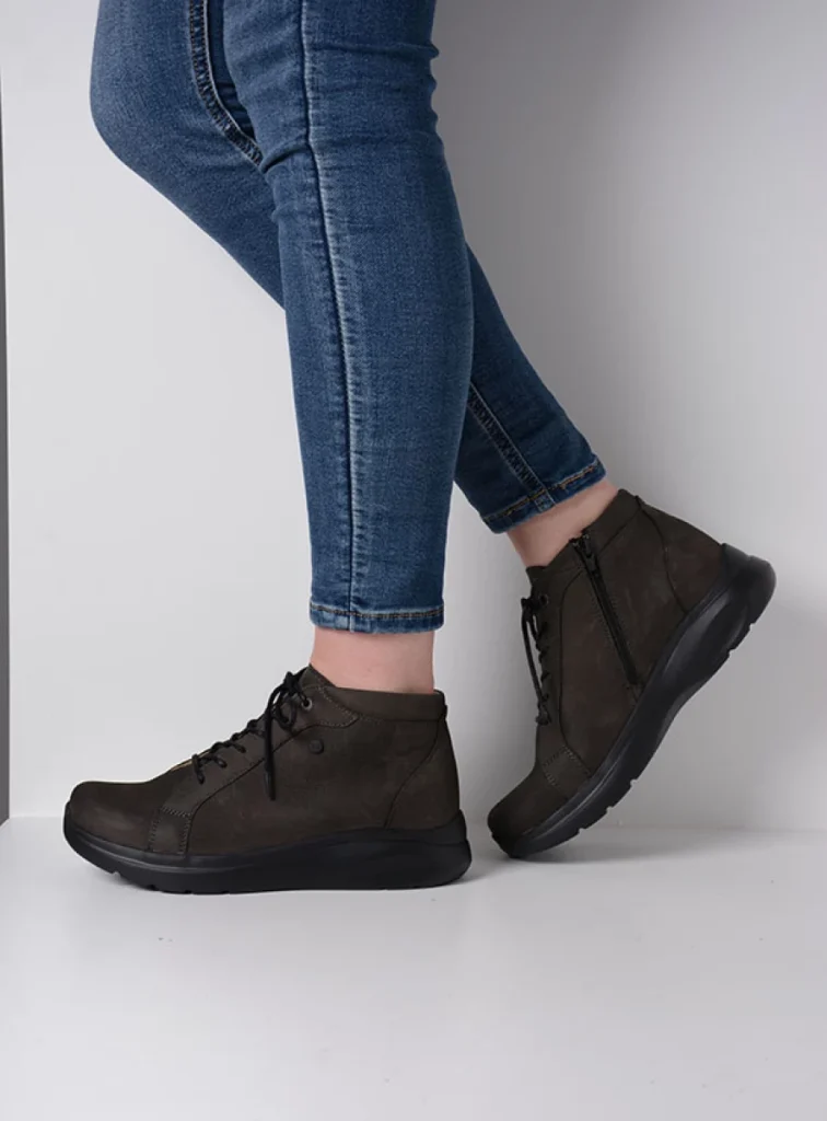 Wolky Veterschoenen 05930 Lima 11301 asfalt nubuck