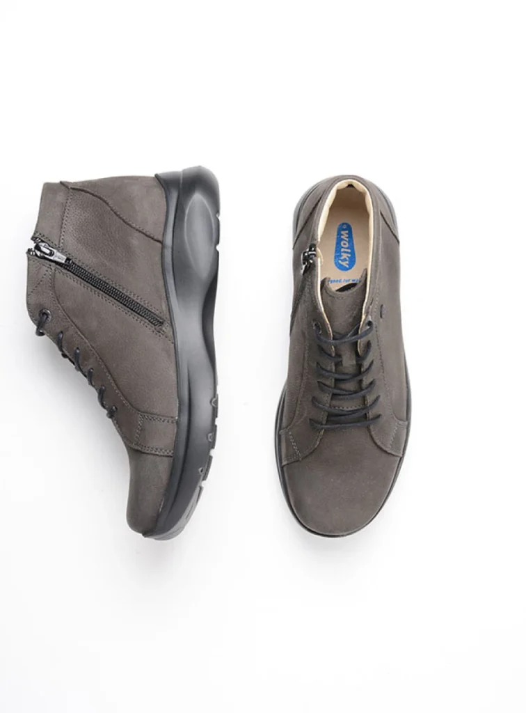 Wolky Veterschoenen 05930 Lima 11301 asfalt nubuck