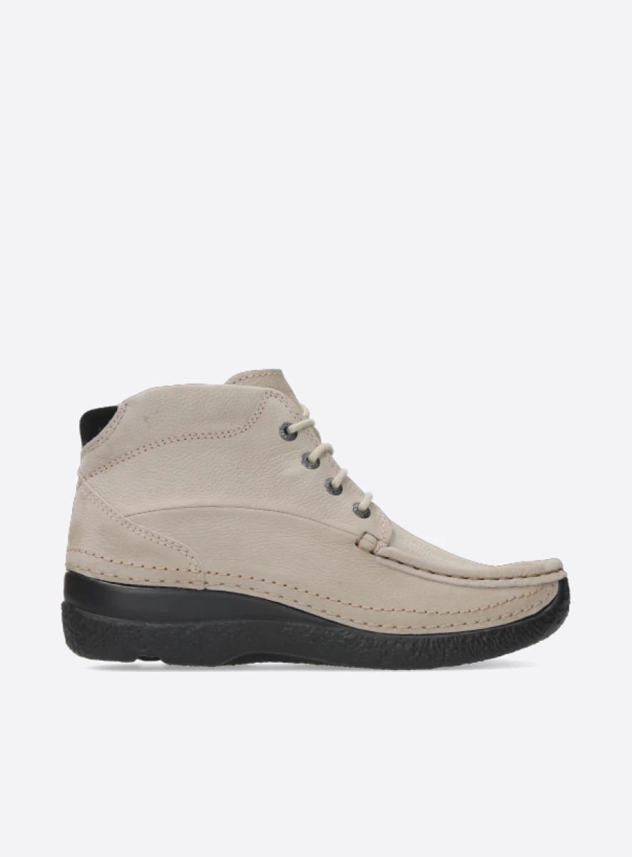 Wolky Hoge veterschoenen 06242 Roll Shoot 11125 safari nubuck