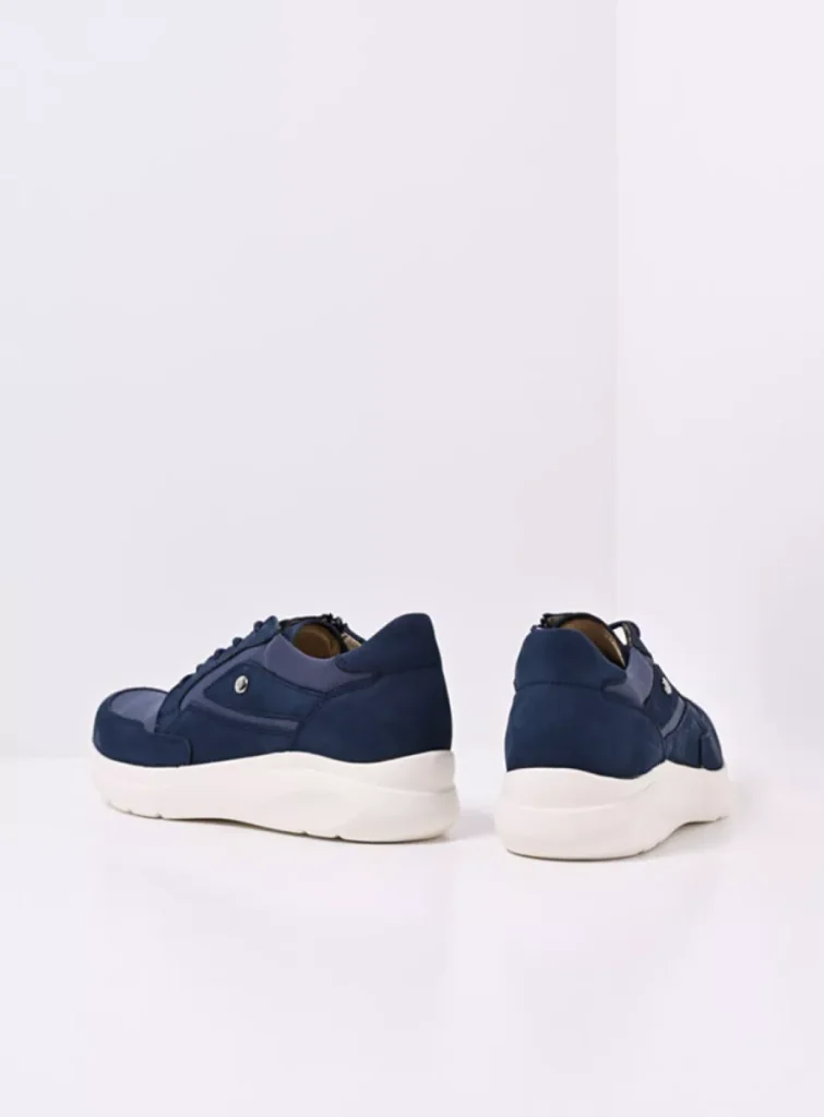 Wolky Sneakers 06400 Impact S2F 90820 denim combi stretch leer