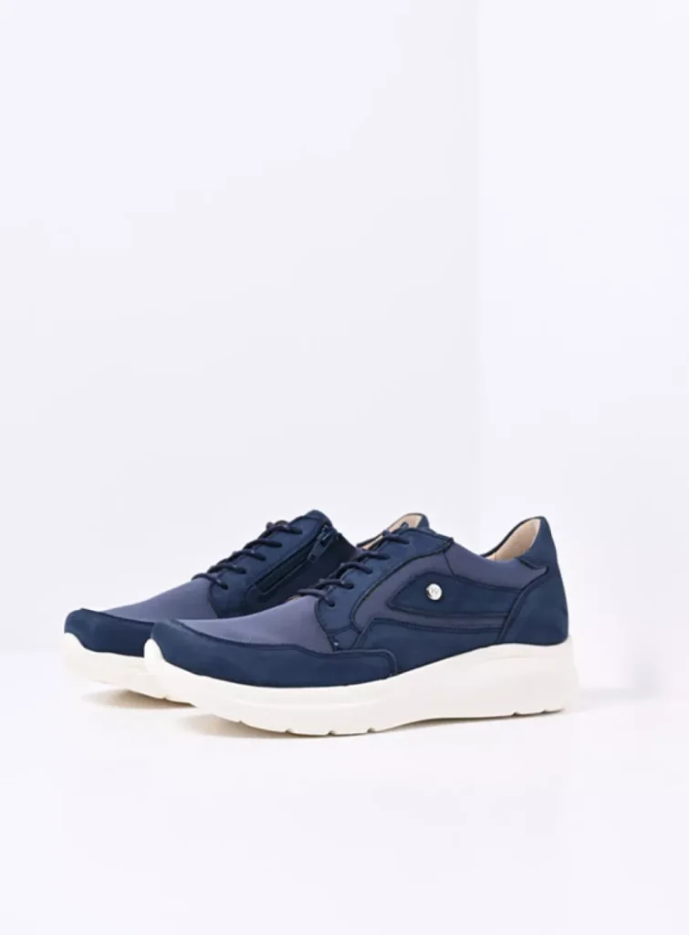 Wolky Sneakers 06400 Impact S2F 90820 denim combi stretch leer