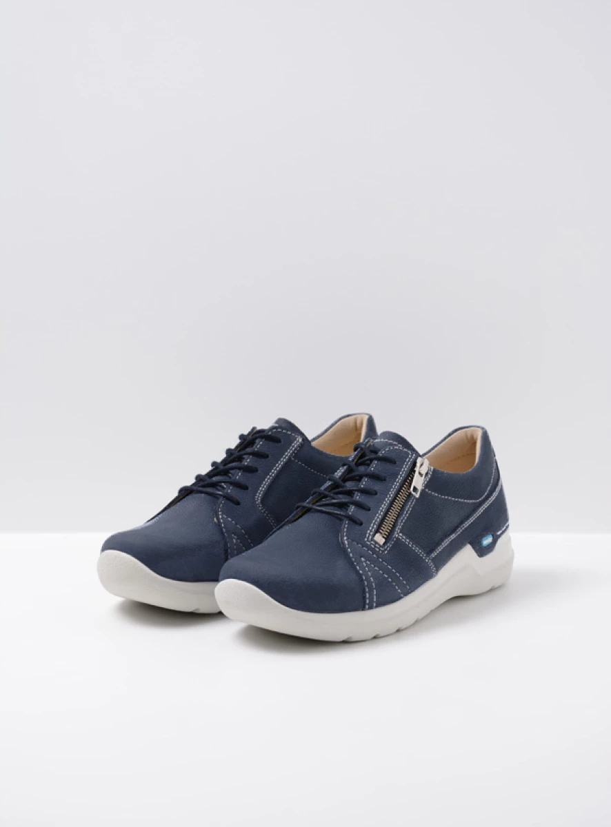 Wolky Veterschoenen 06609 Feltwell 11820 denim nubuck