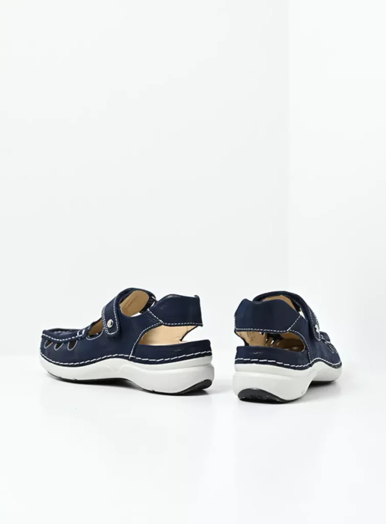 Wolky Comfortschoenen 07204 Rolling Sun 36820 denim effectleer